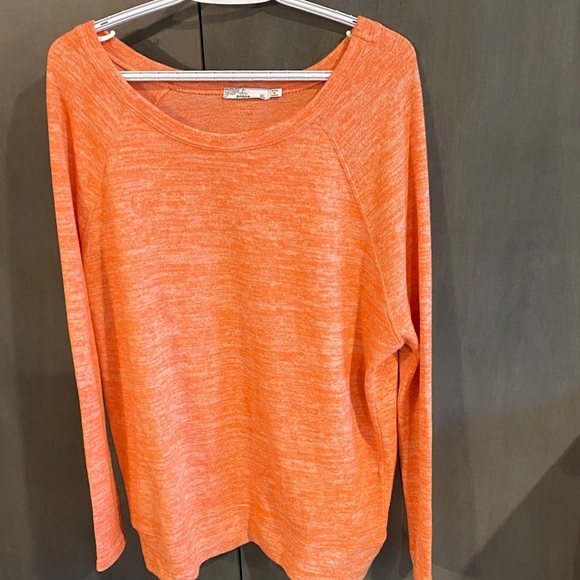 Prana Orange Long Sleeve Top - Picture 1 of 6